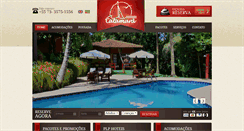 Desktop Screenshot of pousadacatamara.com.br